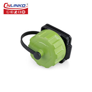 CNLINKO YM24 мужской женский разъем панели IP68 водонепроницаемый волоконно-оптический кабельный разъем - Product Image 6