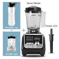 Blender dan Juicer Profesional Kecepatan Tinggi Elektrik 3200ml 3 in 1 Mixer Multiguna Blender Jus Komersial