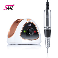Machine à percer les ongles électrique de haute qualité 45000 tr/min avec affichage numérique de la vitesse Idéal pour le salon et l'utilisation à domicile