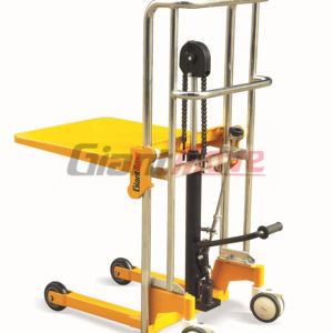 Fabrika Outlet manuel Platform Forklift hidrolik el istifleyici 400kg, taşınabilir manüel paletli kamyon - Product Image 1