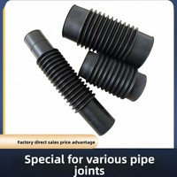 Rubber Tower Type Corrugated Dust Cover, Control Lever Dust protection Cover, Dust-proof and Water-proof