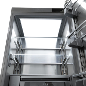 Réfrigérateur encastrable à double porte ZUNGUI 452L, 304, sans givre, classe A, certifié CE, avec <span class=keywords><strong>distributeur</strong></span> d'<span class=keywords><strong>eau</strong></span> et machine à glaçons - Product Image 4