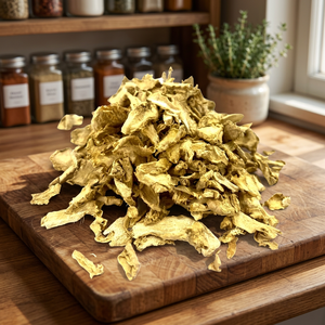 Top-Grade Raw Dried <b>Ginger</b> Slices Herbal Seasonings Culinary Spices From Sri Lanka - Product Image 3