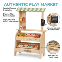 Ensemble de jeu de rôle Montessori d'extérieur pour la maternelle, matériel d'activités de cuisine pour la petite enfance, équipement de développement pour garderies