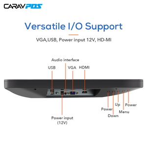 15 inch màn hình cảm ứng di động màn hình kim loại trường hợp mở khung Tablet <span class=keywords><strong>PC</strong></span> <span class=keywords><strong>Monitor</strong></span> POS Hệ thống phần cứng cho siêu thị nhà hàng - Product Image 5