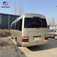 Bus mini-coaster d'occasion en bon état, remis à neuf, conduite à droite, provenance Chine, pour transport de passagers Toyota