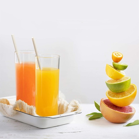 Bendable Pla Straw For Drinking Ecofriendly Environment Straight