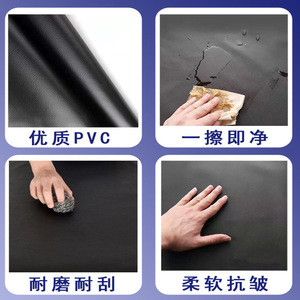Black Pvc <b>Apron</b> 80x110cm Water Resistant For <b>Kitchen</b> And Seafood Processing Work Use - Product Image 4