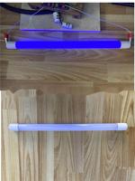 Lampe anti-moustiques optoélectronique T8 LED 15W à lumière bleue 45CM, remplacement avec tubes LED en verre IP65