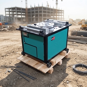 Máquina Eléctrica para Doblar Barras <span class=keywords><strong>de</strong></span> Acero, <span class=keywords><strong>Dobladora</strong></span> <span class=keywords><strong>de</strong></span> Varillas <span class=keywords><strong>de</strong></span> <span class=keywords><strong>Hierro</strong></span>, Máquina para Doblar Estribos <span class=keywords><strong>de</strong></span> Refuerzo, Utilizada para Doblar Varillas Corrugadas - Product Image 1