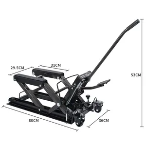 1500 Pfund hydraulischer Motorrad-Hub heber für Motorräder ATVs Dirt Bikes