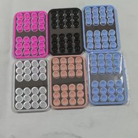 Soporte de Teléfono con Espejo de Succión de Silicona con Logotipo Personalizado Titan, Soporte de Teléfono Reutilizable Manos Libres, Soporte para Smartphone para Selfies, Maquillaje, Auto, Portátil