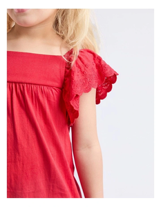 ชุดเดรสผ้าฝ้ายสำหรับสาวๆ สไตล์ทันสมัย คอลเลคชั่นฤดูร้อน ผลิตจากผ้าเนื้อบางเบา น่ารัก ทันสมัย และระบายอากาศได้ดี เหมาะสำหรับใส่ในชีวิตประจำวัน - Product Image 4