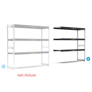 Fami ST2008หน่วยเก็บเข้าลิ้นชักเพิ่มเติม2036x321x2016มม. มีการแนบโครงสร้าง ST2003 - Product Image 3