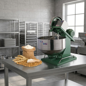 Commercial Dough Kneading Machine Automatic Dough <b>Mixer</b> Industrial Bakery Dough Kneader for Chapati, Roti, Pizza & <b>Bread</b> - Product Image 3