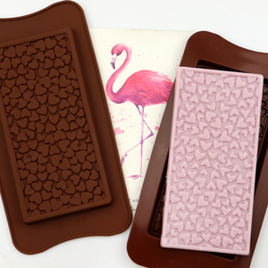 Ilicono-bandeja de silicona con forma de corazón pequeño para gofres, moldes de silicona para chocolate, caramelo ookie, resina libre de BPA, 392 - Product Image 2