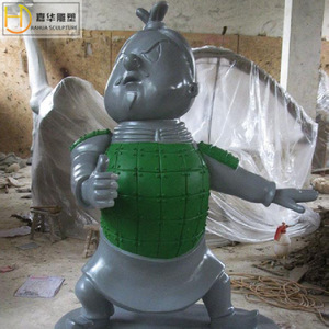 Jiahua Cartoon Character Sculpture Fiberglass Outdoor Floor Mount <b>Christmas</b> Decoration - Product Image 3
