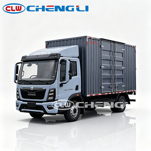Camión Eléctrico de Caja Cerrada de 31 Toneladas HOWO 6x4, Camión de Carga con Gran Capacidad de 100 CBM - Product Image 2