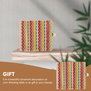 Boîte à cartes de mariage en bois, boîte à <span class=keywords><strong>rideaux</strong></span> en bois, <span class=keywords><strong>coffre</strong></span> au trésor en bois pour enfants, <span class=keywords><strong>coffre</strong></span> au trésor en bambou - Product Image 5