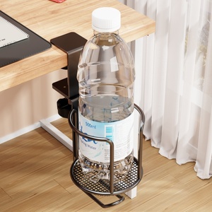 Support de rangement de bureau réglable et support de tasse de boisson de bureau pince de bord de table <span class=keywords><strong>pour</strong></span> tasses à café et soucoupes en <span class=keywords><strong>verre</strong></span> - Product Image 2