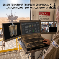 Computadora Portátil Robusta de Triple Pantalla con Intel Core I7 IP65, PC Industrial Móvil para UAV, Estación de Control Terrestre, Computadora de Comando para Exteriores