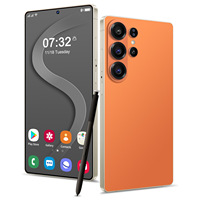 Smartphone S26 Ultra 5G Layar Besar 6.9 Inci Android Octa Core Grosir Pabrik Baterai 7000-7999mAh Prosesor MediaTek
