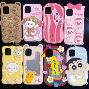 Precio unitario 0.49 USD Fundas de silicona real para iPhone Venta al por mayor Funda para iPhone con dibujos animados, linda funda para teléfono 17 Pro Max - Product Image 6