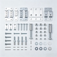 Plaque de fixation usinée CNC sur mesure, rivets, goujons, pièces de quincaillerie de précision, fabricant OEM