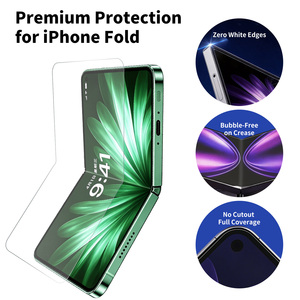 Película de Hidrogel OEM para <span class=keywords><strong>iPhone</strong></span> Duo, Protector de Pantalla Plegable Interno, Película Flexible de TPU PET, Suave y Plegable, Sin Burbujas - Product Image 2