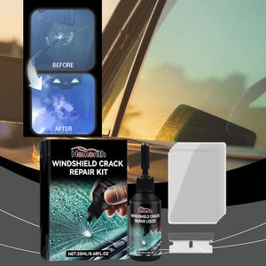 Kit di Riparazione <span class=keywords><strong>Parabrezza</strong></span> Auto, Liquido per Riparare Crepe nel Vetro, Adesivo per Riparare Graffi sul <span class=keywords><strong>Parabrezza</strong></span>, Set di Strumenti per il Ripristino del Vetro Auto - Product Image 1