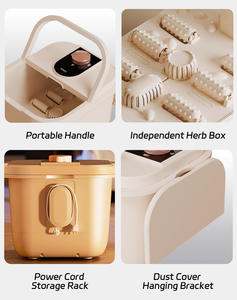 Medical King Bobblue Foot Spa Shiatsu Masaje con 6 Rodillos <span class=keywords><strong>de</strong></span> Masaje para Relajación y Alivio del Estrés - Product Image 5