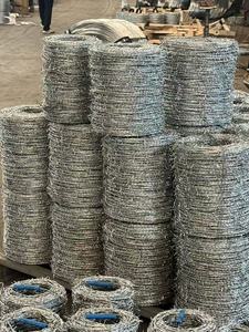 Bobine de fil barbelé en fer galvanisé à chaud, revêtement PVC, 100m 200m 300m 400m 500m, économique - Product Image 3