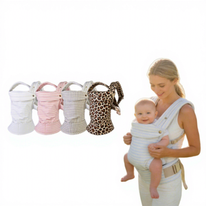 Porte-bébé <span class=keywords><strong>ergonomique</strong></span> toutes positions, porte-bébé ventral et dorsal, écharpe de portage pour nouveau-nés et tout-petits - Product Image 3