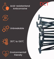 Nylon Universal Cable Tie Buckle-Heavy Duty Zip Ties Holder with Pin & Button Design Plastic Cable Ties Tool Fasteners Car Body