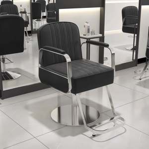 Barbershop Hair <b>Chair</b> Hair Salon Perm Dyeing Issued Inverted <b>Chairs</b> Hair Cutting Stool - Product Image 3