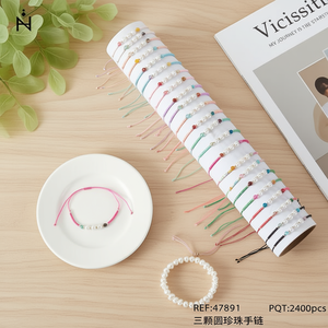 Set di 2400 Braccialetti con Perline Angelina, Perle Finte Rotonde, Gioielli Regalo per Donne - Product Image 4