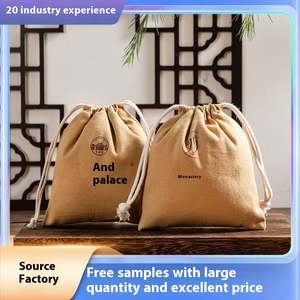 Bolsa de Tela de Algodón con Cordón de 13*15cm, Hecha a Medida por el Fabricante, Pequeña, Reciclable, para Guardar Pulseras, con Impresión de Serigrafía - Product Image 6