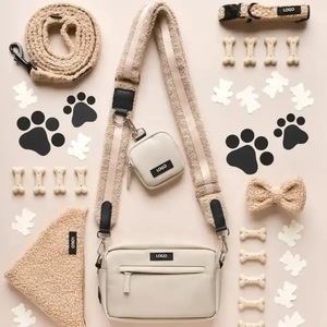 Sac bandoulière sport SinSky pour promenade canin, sac banane imperméable pour propriétaire de chien, sacoche personnalisée pour friandises et dressage, sac de shopping - Product Image 4