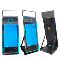 Support de caméra et imprimante pour photomaton intelligent, portable, durable, en métal et verre, étanche, alimenté par prise USB filaire, installation facile