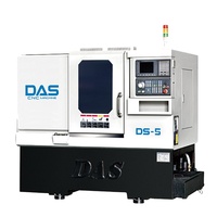 DAS DS-5 hohe Produktivität Hohe Präzision 220V CNC Metall drehmaschine Dreh zentrum Schräg bett Design für mittlere Anwendungen