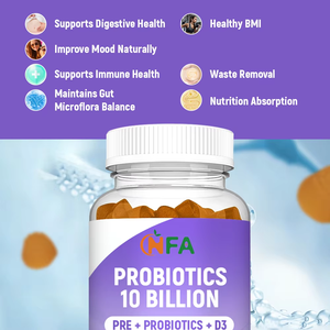 Factory Wholesales Probiotic Gummies Promote Gut Flora Balance and Boost Nutritional Absorption <b>Gummy</b> <b>Candy</b> - Product Image 6