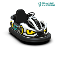 Voiture tamponneuse électrique Phantom Knight pour adultes et enfants, parc d'attractions, usage commercial, alimentée par batterie, lumières LED, rotation à 360°, CE, OEM, ODM