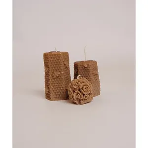 Candela di Miele in Cera d'Api 100% Pura - Product Image 1
