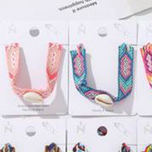 Handmade Craftsmanship Braided <b>Shell</b> Beaded <b>Bracelet</b> PULSERA Fashion Accessory - Product Image 4