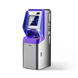 Guichet automatique de change de devises en libre-service, distributeur de billets, kiosque avec écran LCD TFT 19 pouces, scanner de passeport, <span class=keywords><strong>construction</strong></span> métallique - Product Image 1
