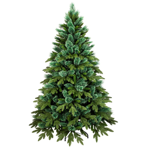 Árbol de Navidad Artificial Realista de <span class=keywords><strong>Abeto</strong></span> de 6.5 pies con Base Resistente, Decoración Navideña Clásica para <span class=keywords><strong>el</strong></span> Hogar/Fiestas - Product Image 1