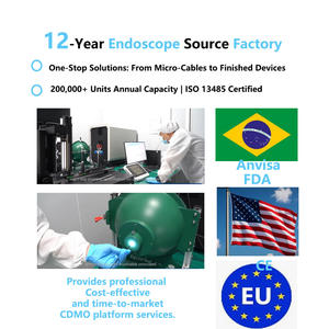 Cámara médica CMOS de visión lateral con chip en la punta, mini cámara OEM de longitud reducida, la más pequeña, con fibra LED OEM OVM6946 LE/MO - Product Image 5