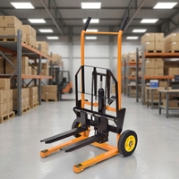 Chariot élévateur manuel hydraulique Uni-Silent pour utilisation en intérieur dans la manutention des marchandises en vente au détail FT0209A