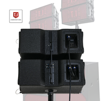 Système de sonorisation Line Array en bois T.I Pro Audio Pro-110 400W/800W avec caisson de basses pour événements en plein air (garantie 3 ans)