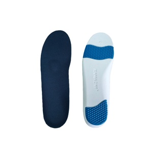 Vente directe d'usine Semelles orthopédiques en PU respirantes avec soutien de la voûte plantaire pleine taille - Product Image 1